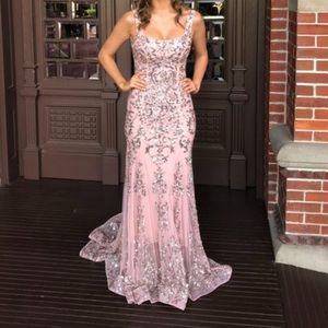 Sherri Hill Prom dress WINE RED